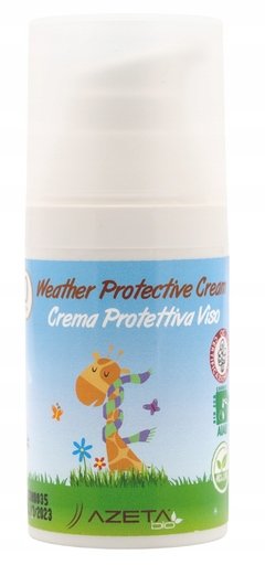 Organiczny krem ochronny na zimę i wiatr dla dzieci 30 ml - Azeta Bio