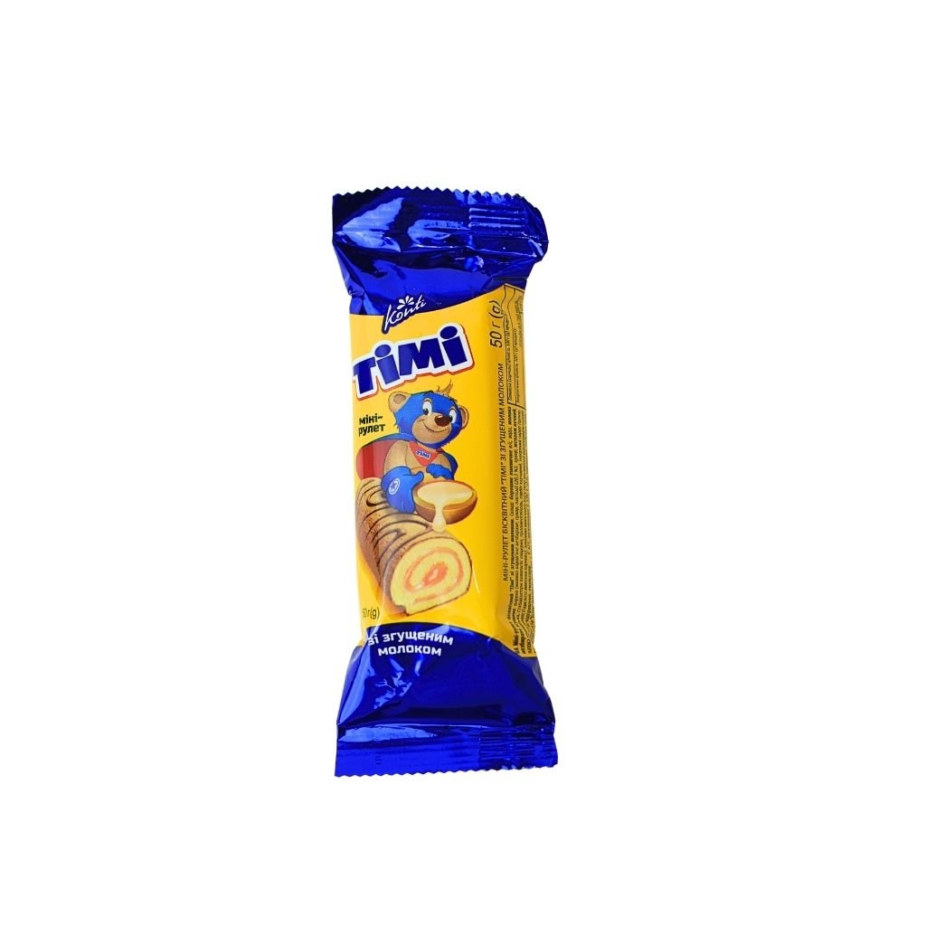 Rolada-mini o smaku mleka skondensowanego 