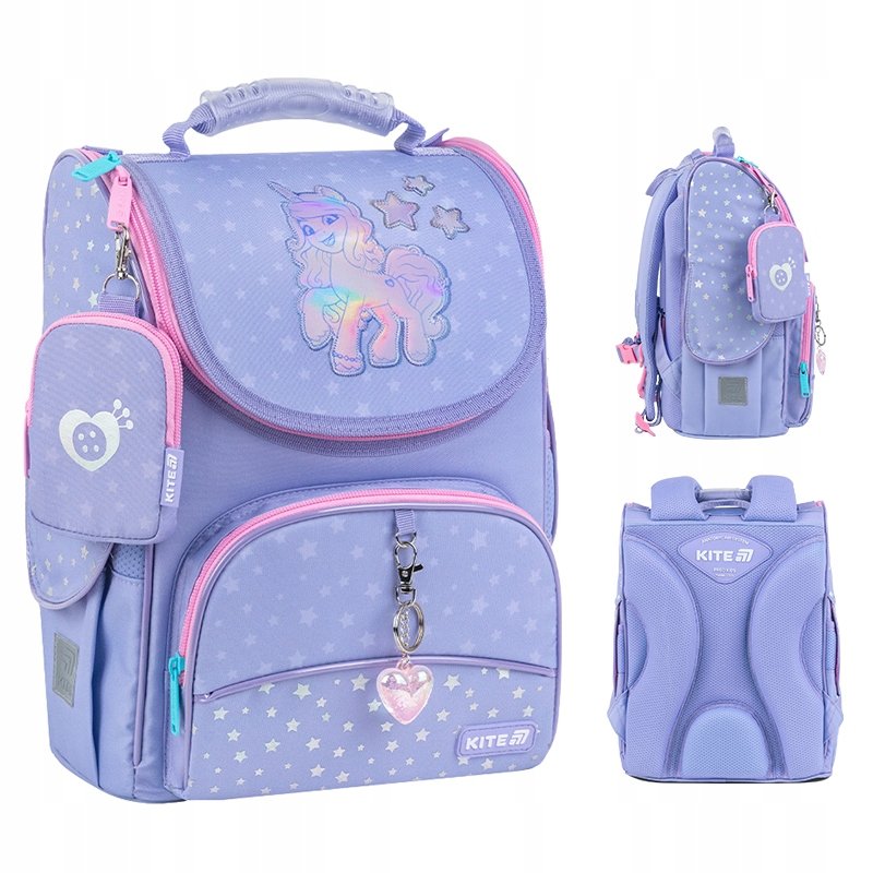Szkolny Tornister My Little Pony Jednokomorowy Dla 6 Letniej Dziewczynki 1 Klasa Plecak Szkolny Z Portfelikiem Kite