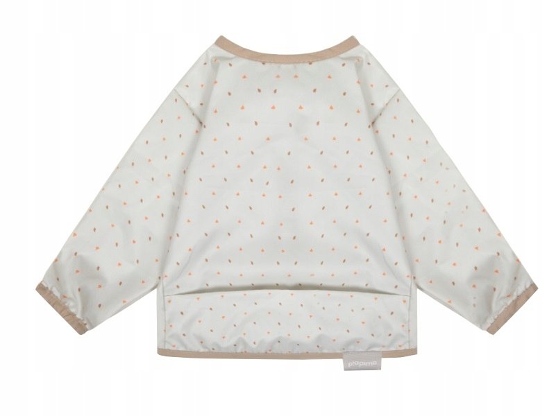 Piapimo śliniak fartuszek z długim rękawem 6M+ / Foresta Beige