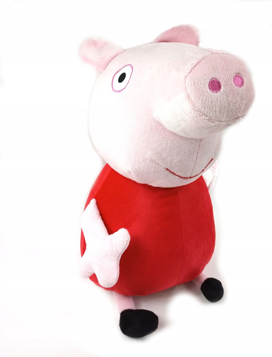 B017 MASKOTKA PRZYTULANKA ŚWINKA PIGI 65CM