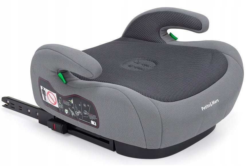 PETITE&MARS Podstawka samochodowa Optimus Pro i-Size Grey Air (22-36 kg)