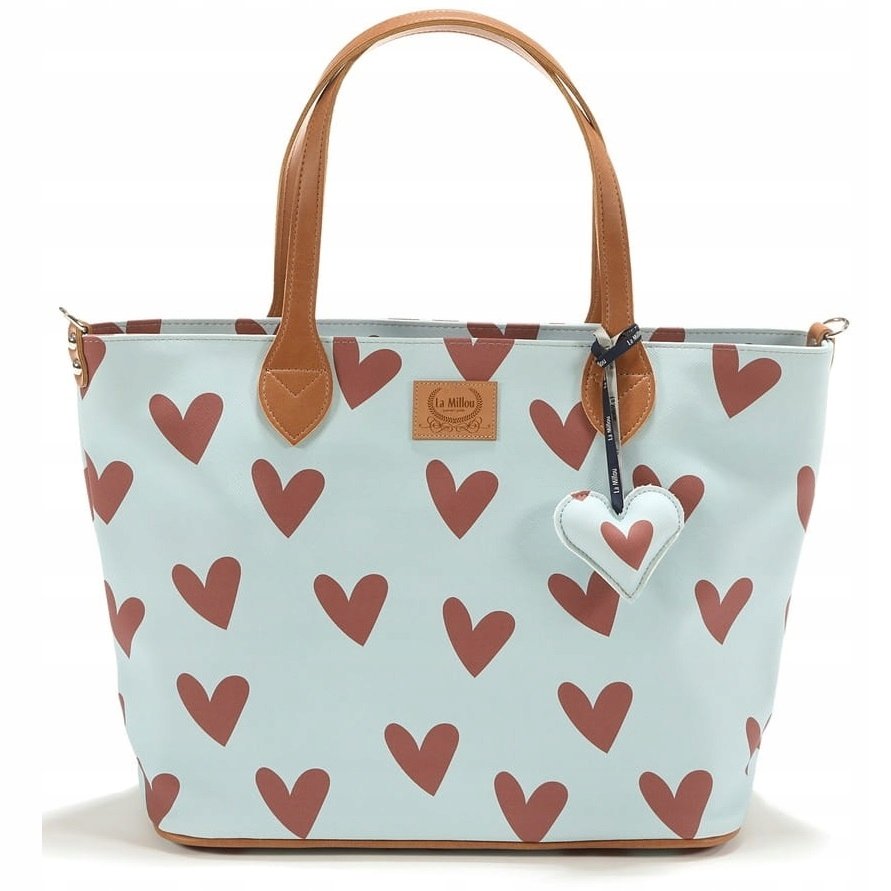 LA MILLOU TORBA FEERIA DLA MAMY DO WÓZKA roz L / HEARTBEAT BLUE