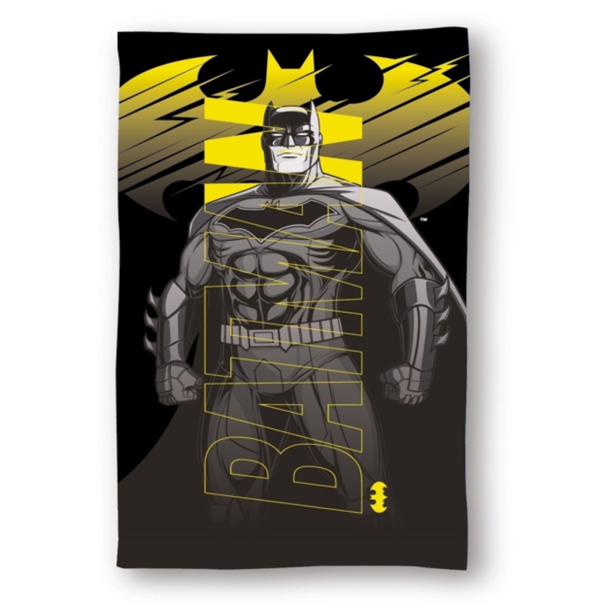 BATMAN MARVEL Dziecięcy DUŻY RĘCZNIK Kąpielowy BAWEŁNIANY 140 cm