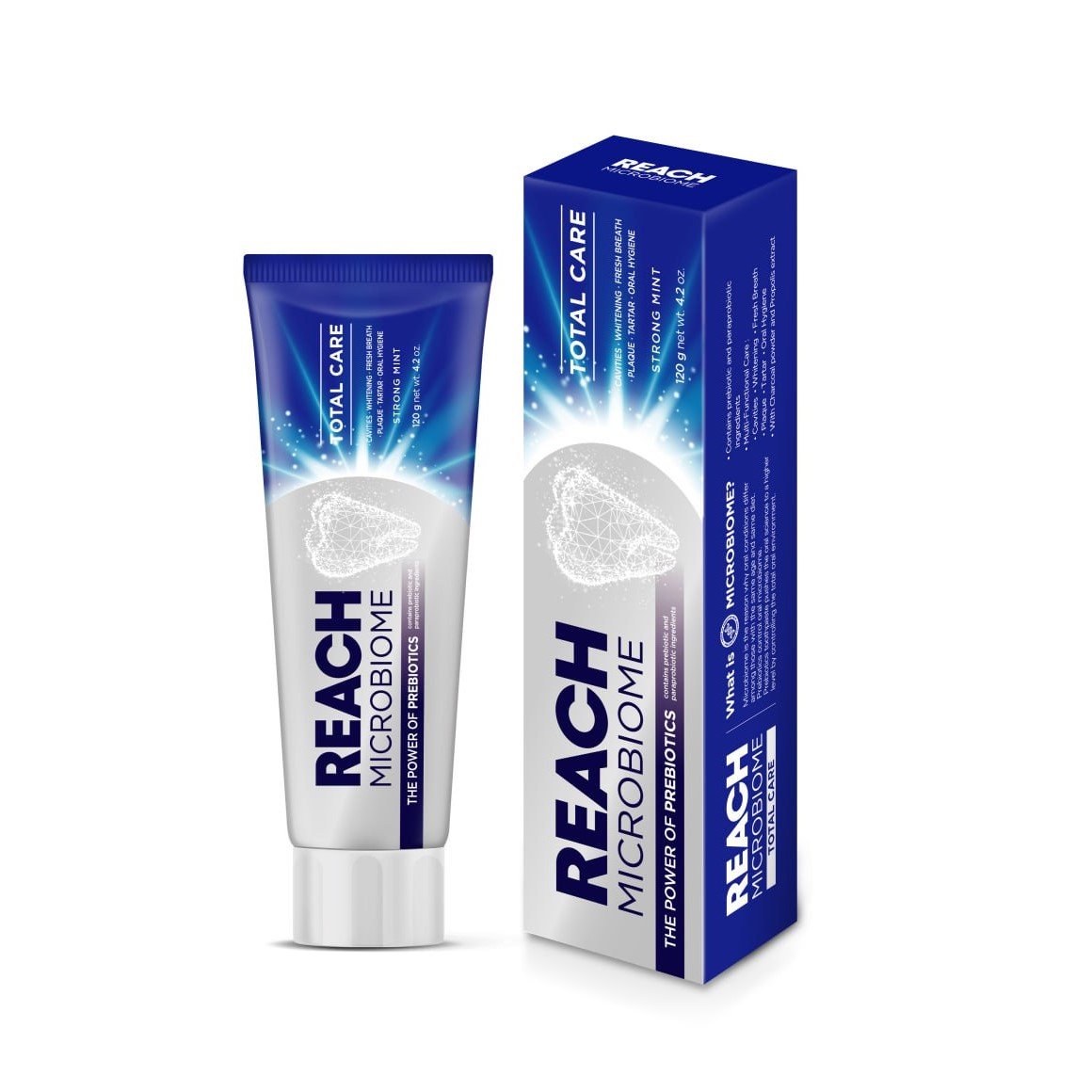 Reach Microbiome Toothpaste Total Care, 120 g