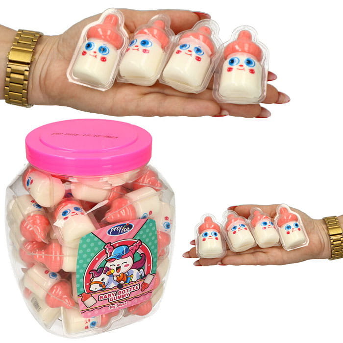 XXL ŻELKI BUTELKI BABY BOTTLE GUM(18G) 50SZT