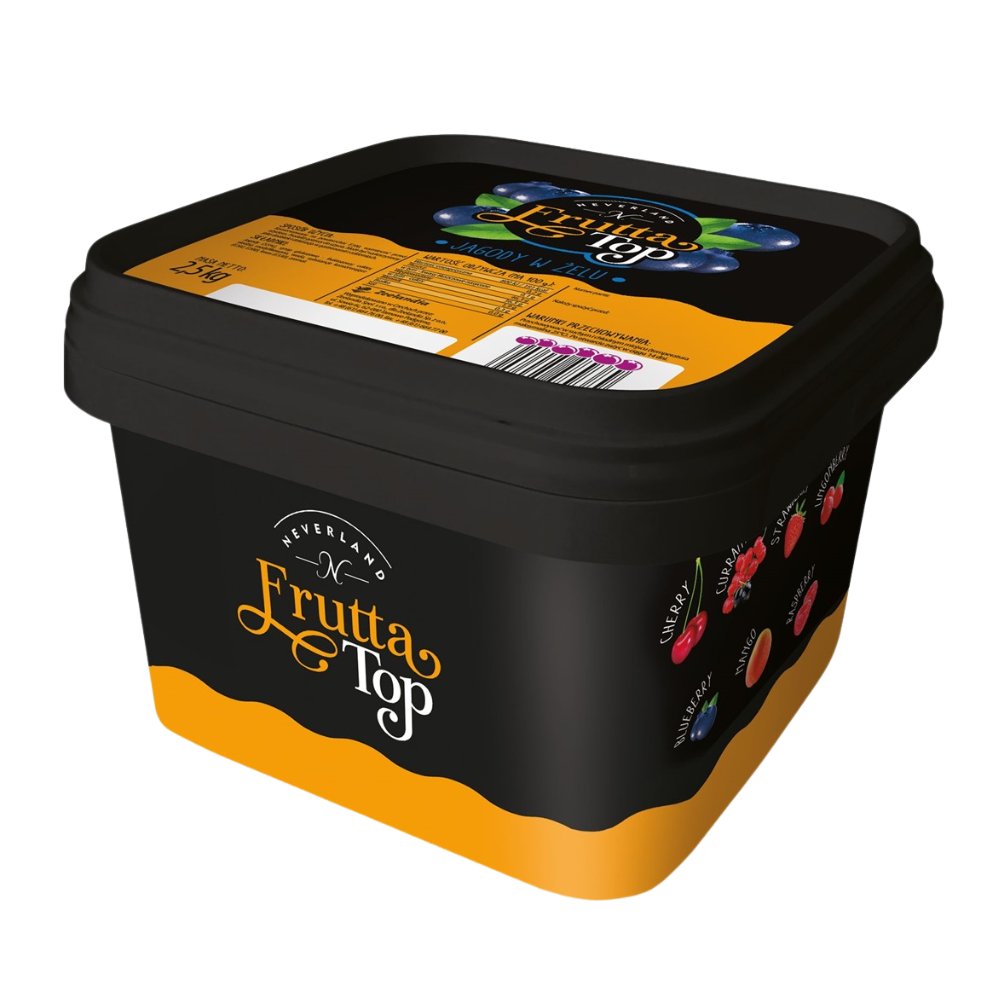 Zeelandia Frutta Top jagody w żelu 2,5 kg