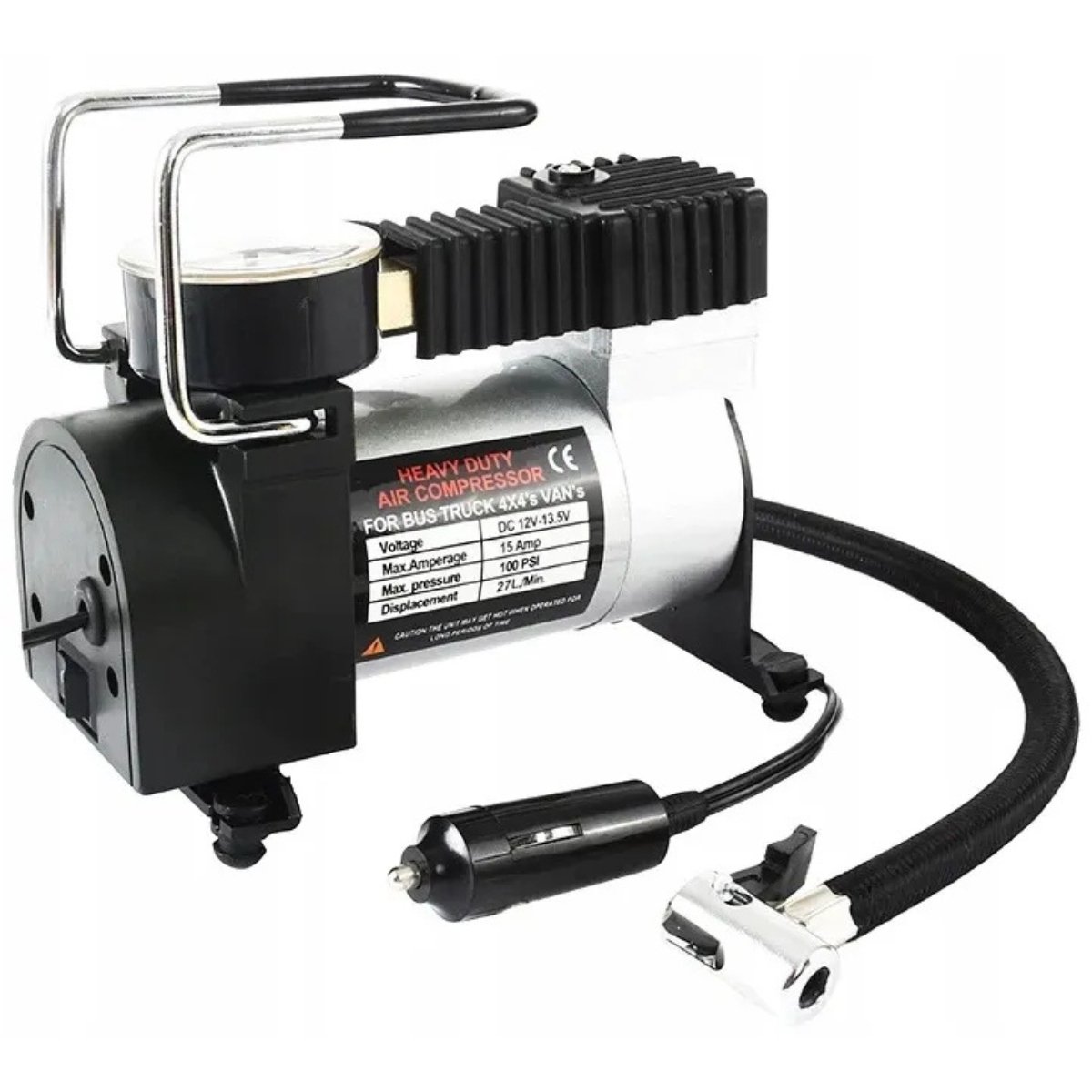 Kompresor Samochodowy Sprężarka Pompka 120 Psi 12V Na Gniazdko Zapalniczki