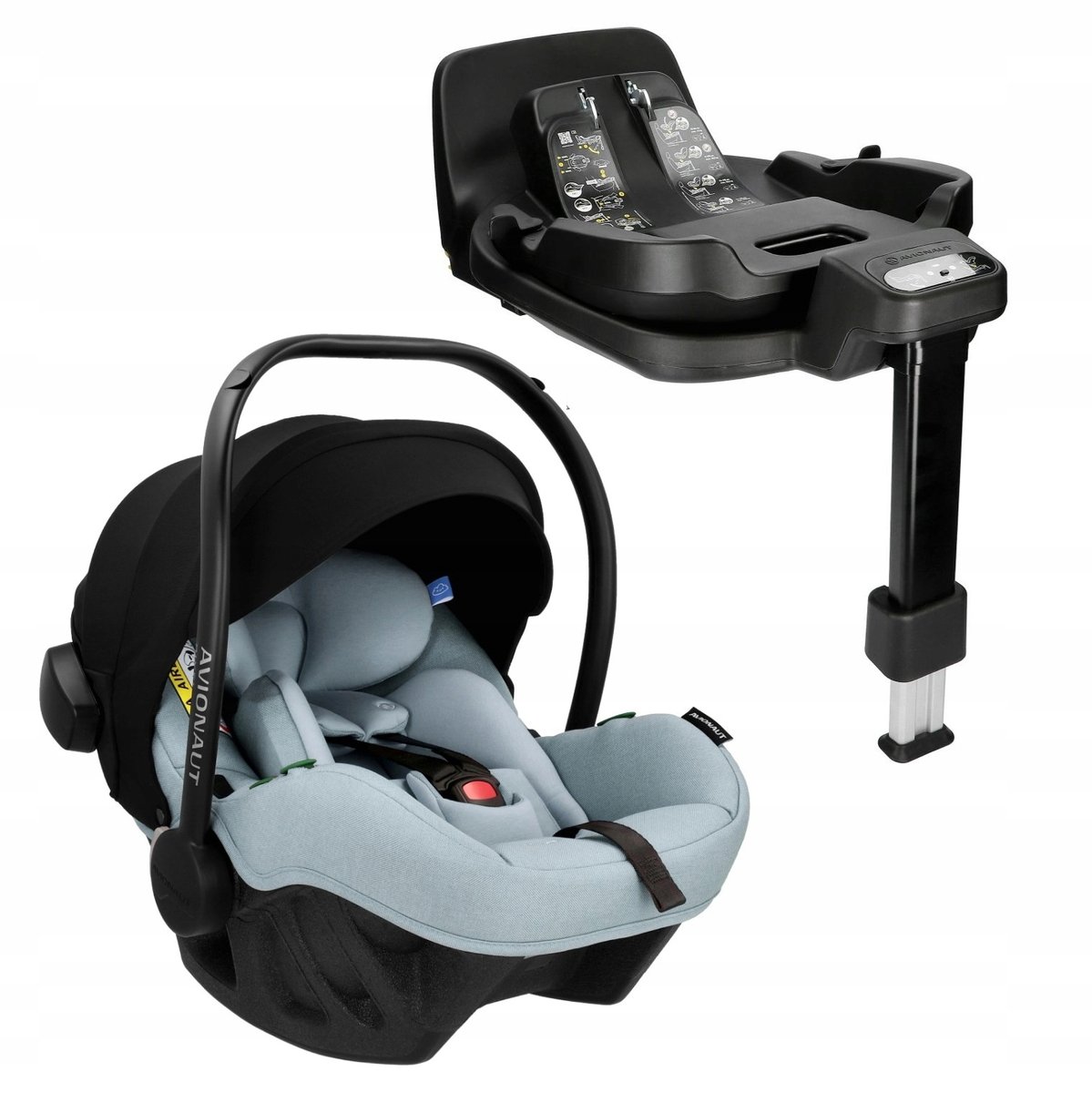 Avionaut zestaw fotelik Pixel Pro 2.0 C baza obrotowa IQ Orbit / Mint
