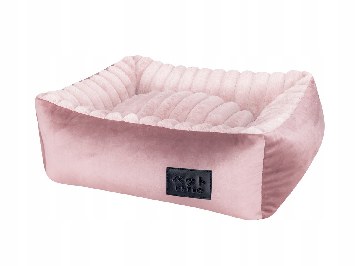 PETTO Osaka Fluffy Legowisko dla psa różowe XS 55/45 cm