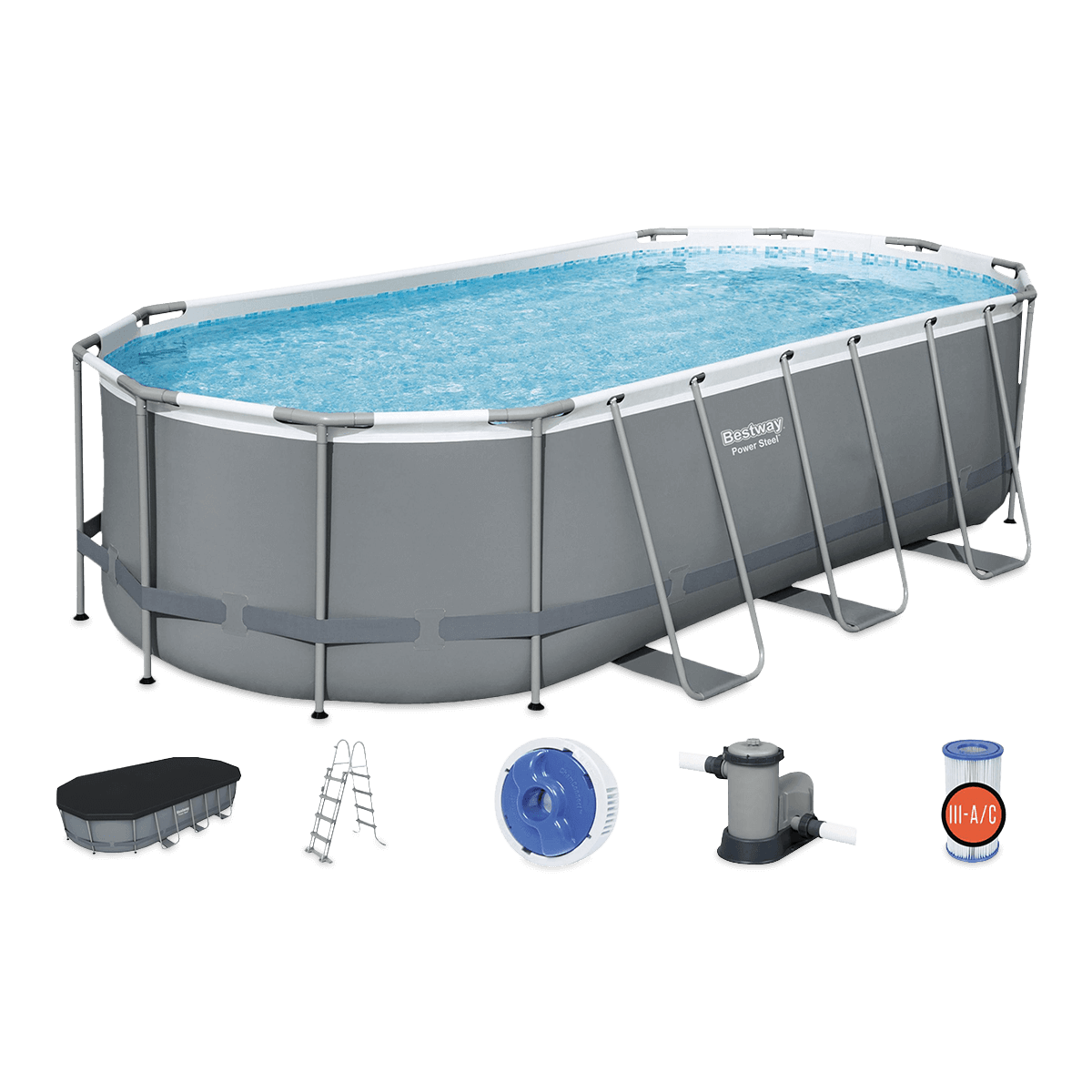 Bestway Basen stelażowy 56710 549x274 cm 131233
