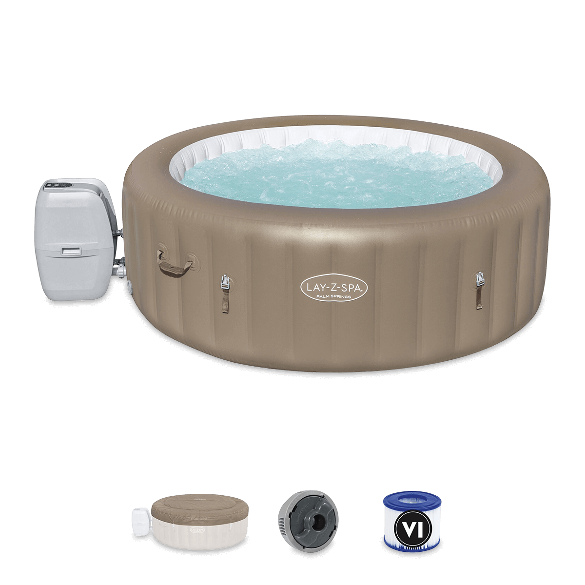 Bestway Jacuzzi Lay-Z-Spa Palm Springs, Ø 196 x 71 cm