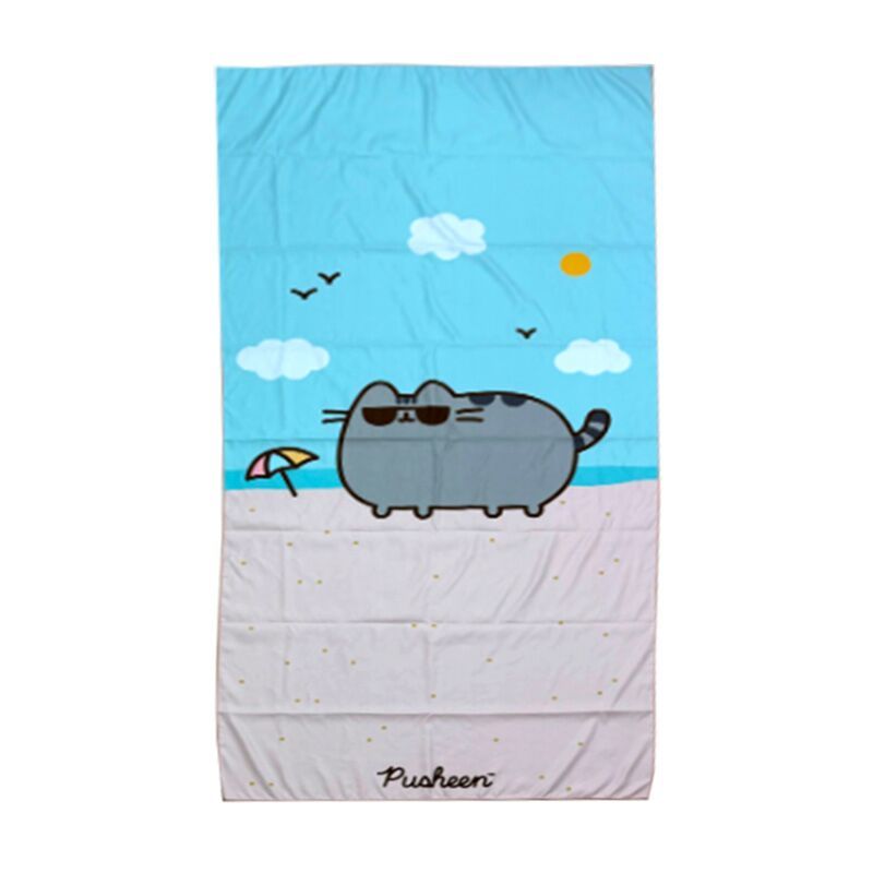Ręcznik plażowy z mikrofibry Pusheen Btow09 - zabawka