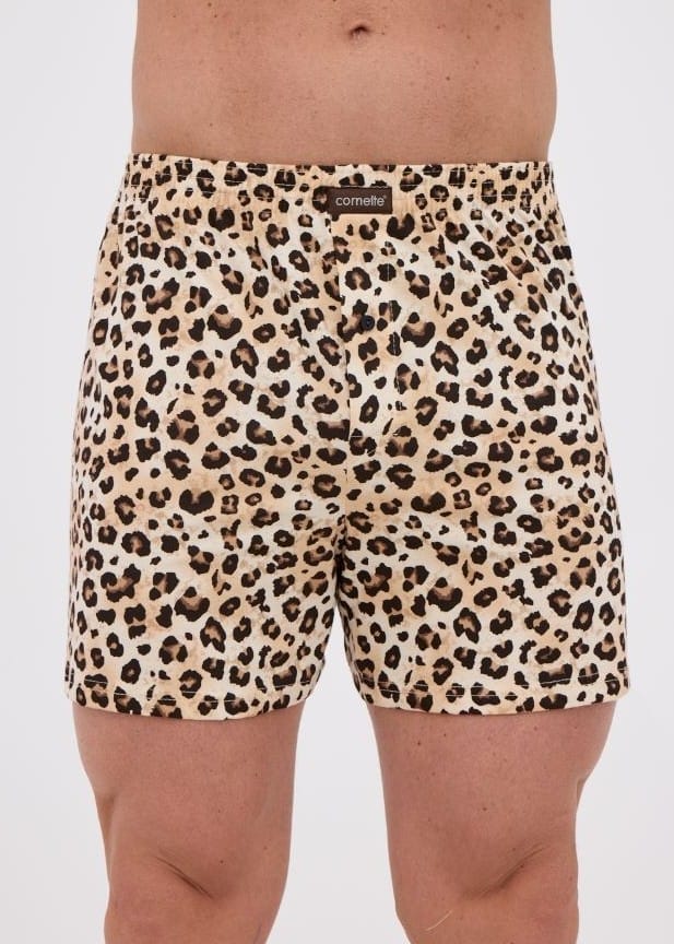 BOKSERKI CORNETTE CLASSIC CL-001/181 (kolor panterka, rozmiar M)