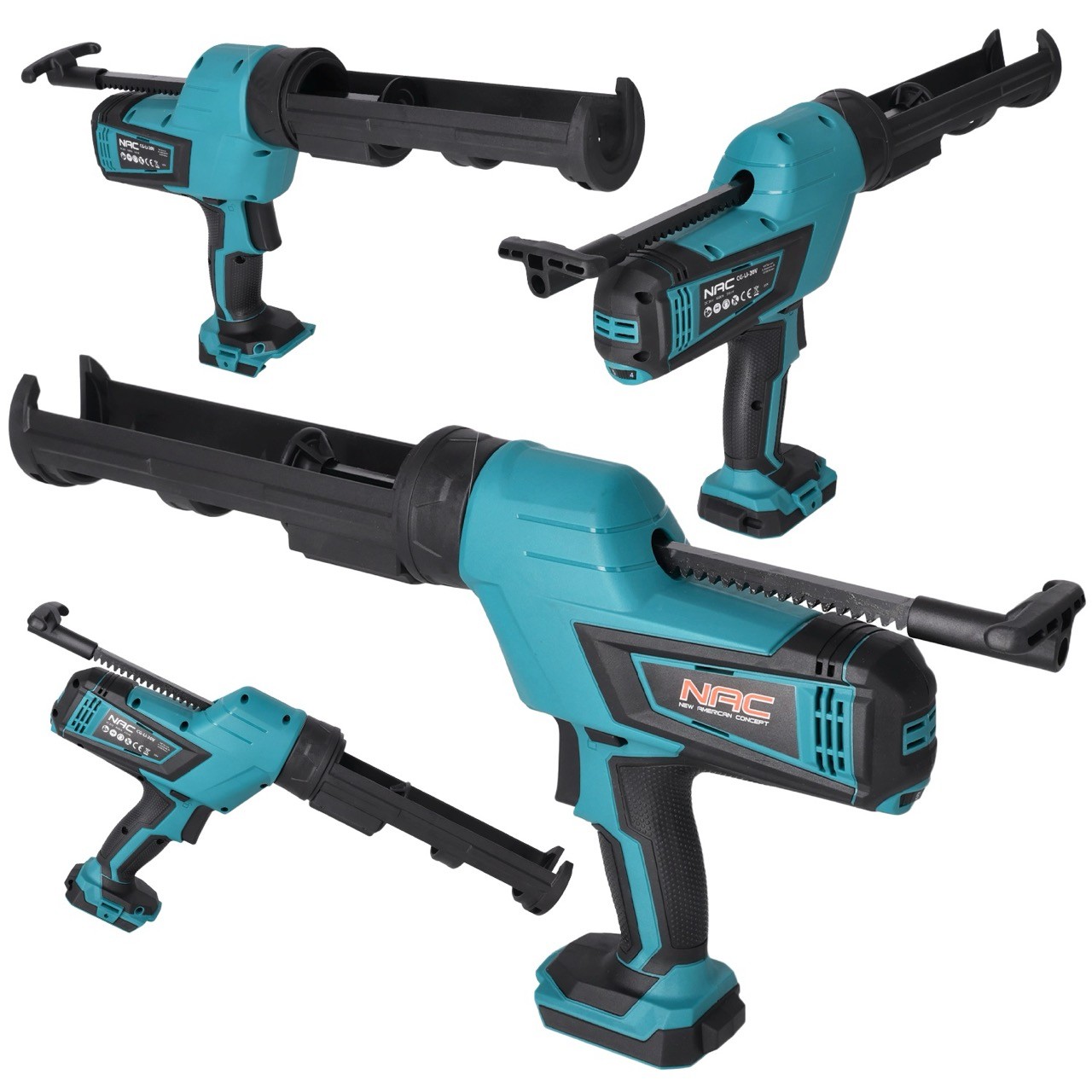 Akumulatorowy wyciskacz do silikonu NAC CG-LI-20V - Body