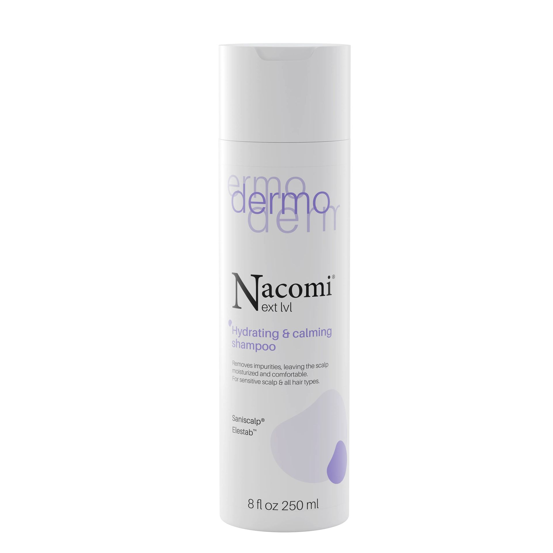 Nacomi Next Lvl Nawilżający & Łagodzący Szampon do Włosów 250ml