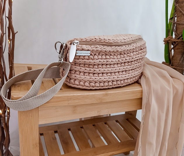 Torebka - nerka damska - ciasteczko