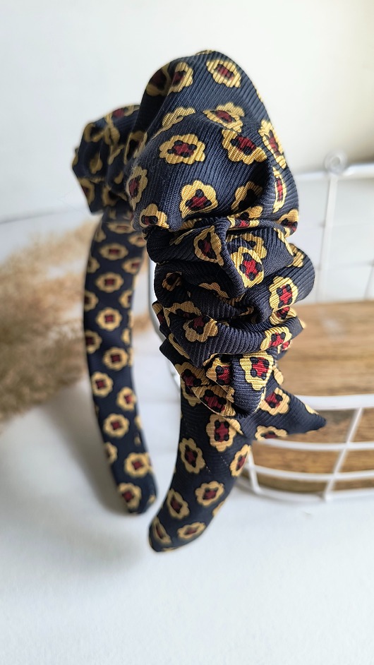 Opaska asymetryczna Retro Styl