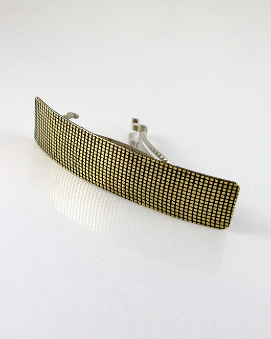 Kratka - mosiężna klamra do włosów