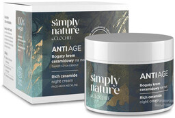 CLOCHEE - Simply Nature - Anti-Age - Rich Ceramide Night Cream - Bogaty krem ceramidowy na noc - 50 ml
