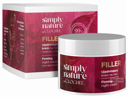 CLOCHEE - Simply Nature - Filler - Firming Night Cream - Ujędrniający krem na noc - 50 ml