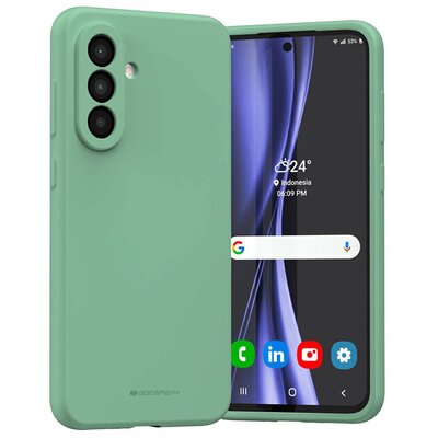 Etui MERCURY Silicone do Samsung Galaxy A56 Zielony