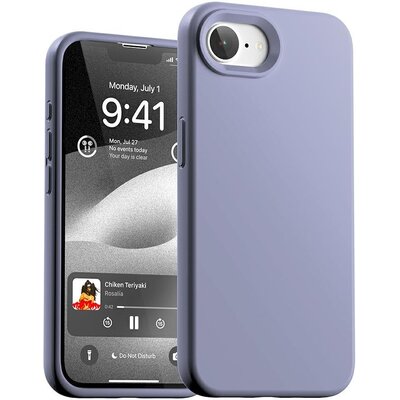 Etui MERCURY Silicone do Apple iPhone 16e Lawendowy