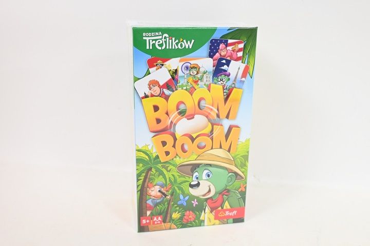 Gra zręcznościowa - Boom Boom Rodzina Treflików