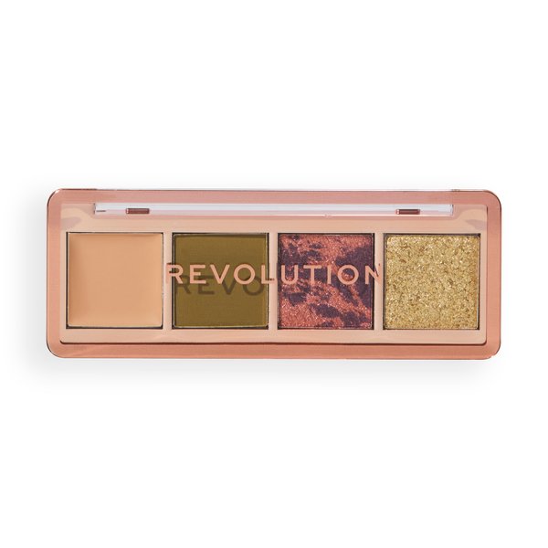 Makeup Revolution The Icon Edit Paleta Cieni do Powiek Eternal Green
