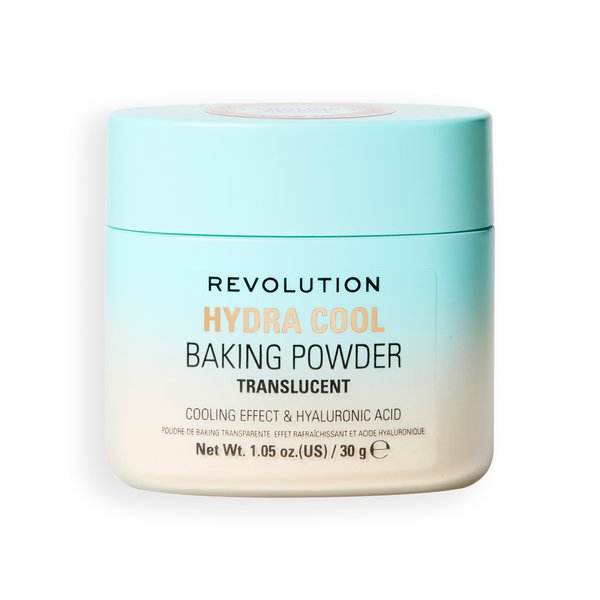Makeup Revolution Hydra Cool Transparentny Sypki Puder do Bakingu