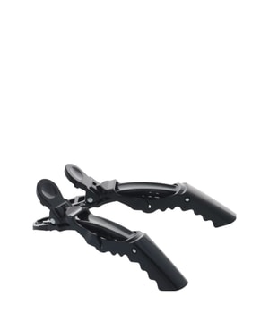 PARSA Beauty Kroko Klammern in schwarz, 2 Stk. Klamry do włosów 2 szt.