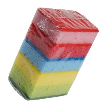 Zmywaki Gąbki Do Mycia Naczyń Myjka 5 Szt Maxi Zmywak Kuechnny Duży Gąbka