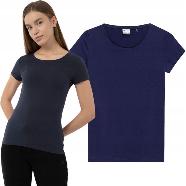 Koszulka Damska 4F T-shirt Damski Bawełniany Casual Limitowany