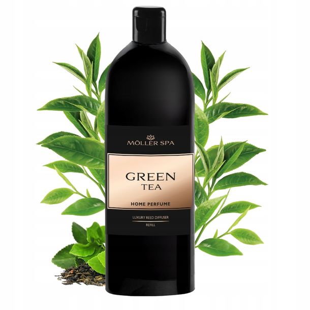 Uzupełniacz Zapach Zielona Herbata Patyczki Do Domu Zapas Do Dyfuzora 750ml
