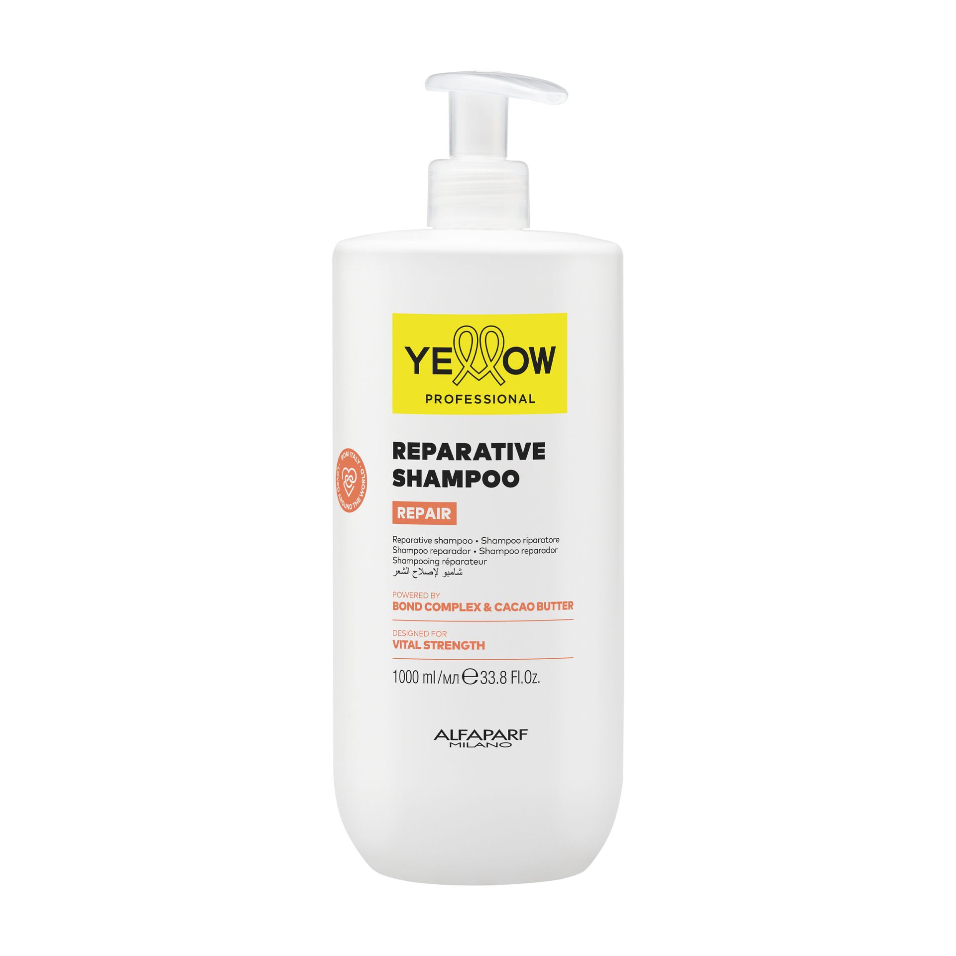Yellow Professional Repair, szampon regenerujący do włosów zniszczonych, 1000ml