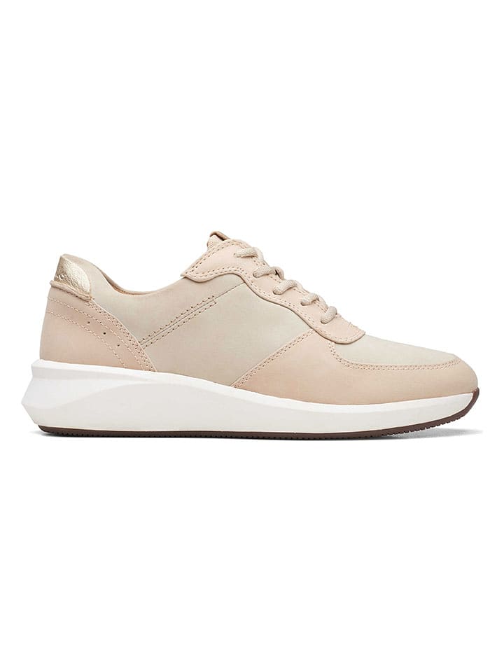 Clarks Skórzane sneakersy 
