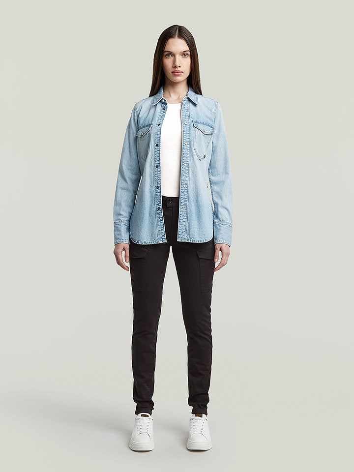 G-Star Bojówki w kolorze czarnym