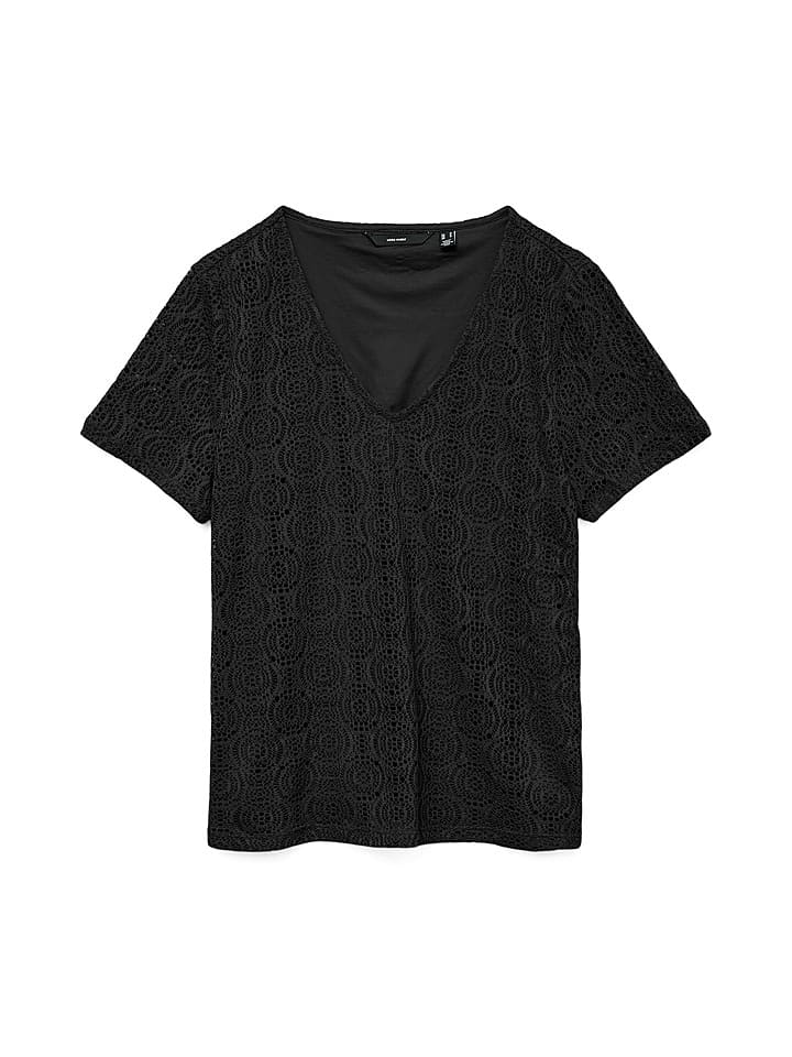 Vero Moda Bluzka w kolorze czarnym