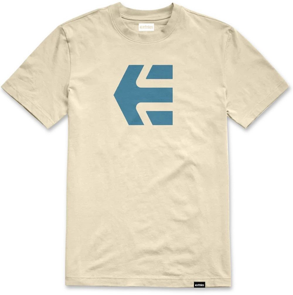 t-shirt ETNIES ICON TEE TAN/TAN/POWDER
