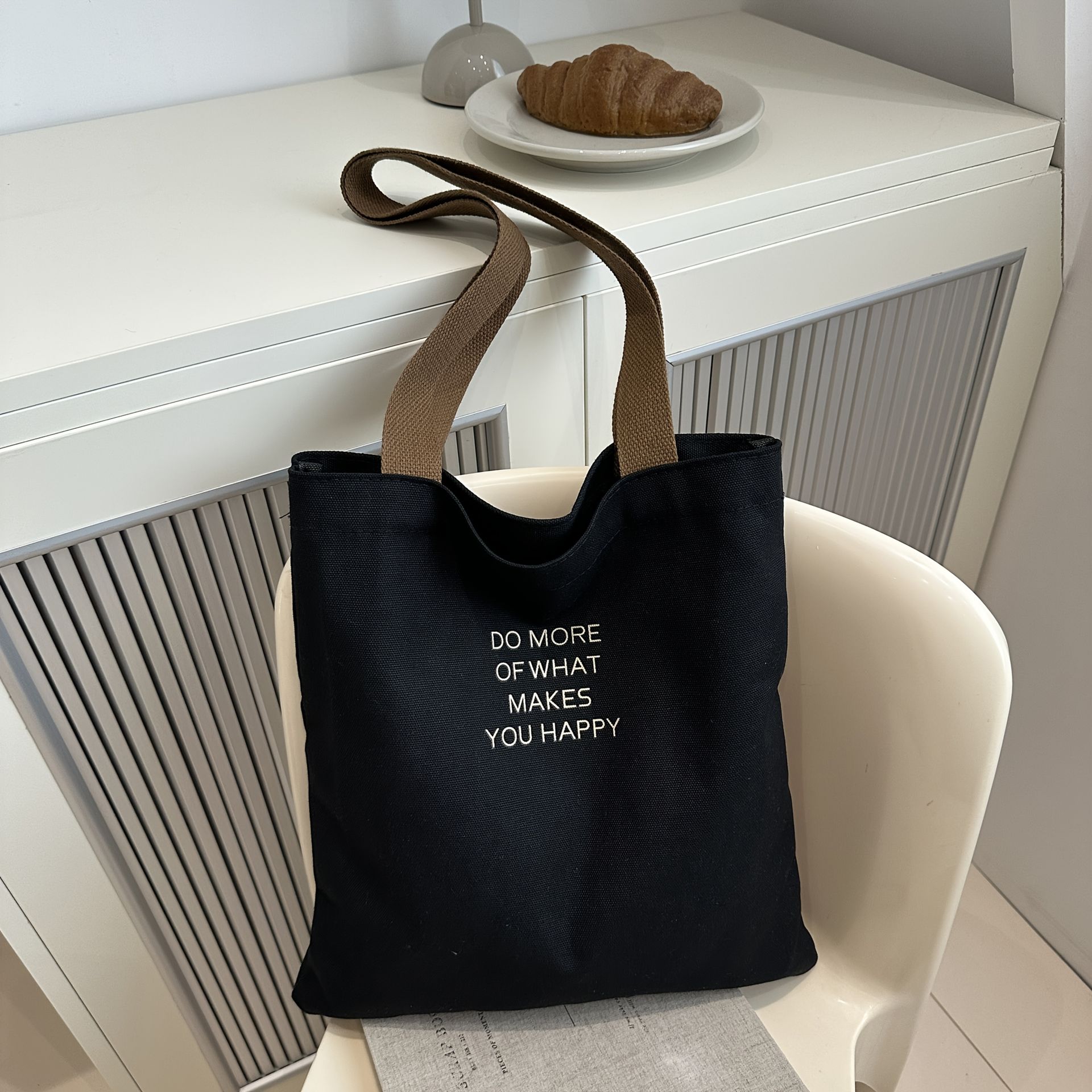 TEMU 1 szt. Damska Torba Motywacyjna z Nadrukiem 