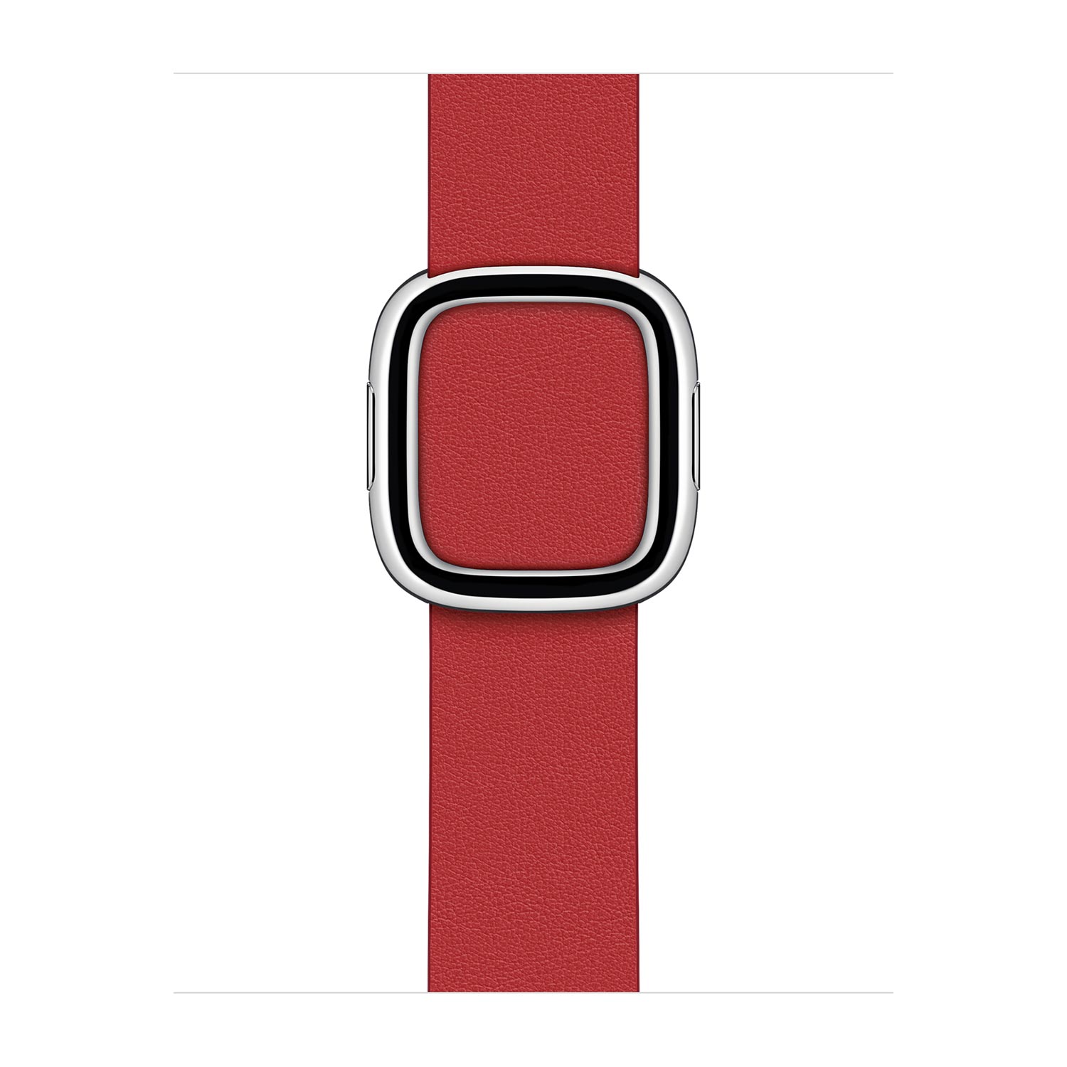 Apple Pasek z klamrą nowoczesną w kolorze szkarłatnym do koperty 38mm / 40mm / 41mm / 42mm - rozmiar M