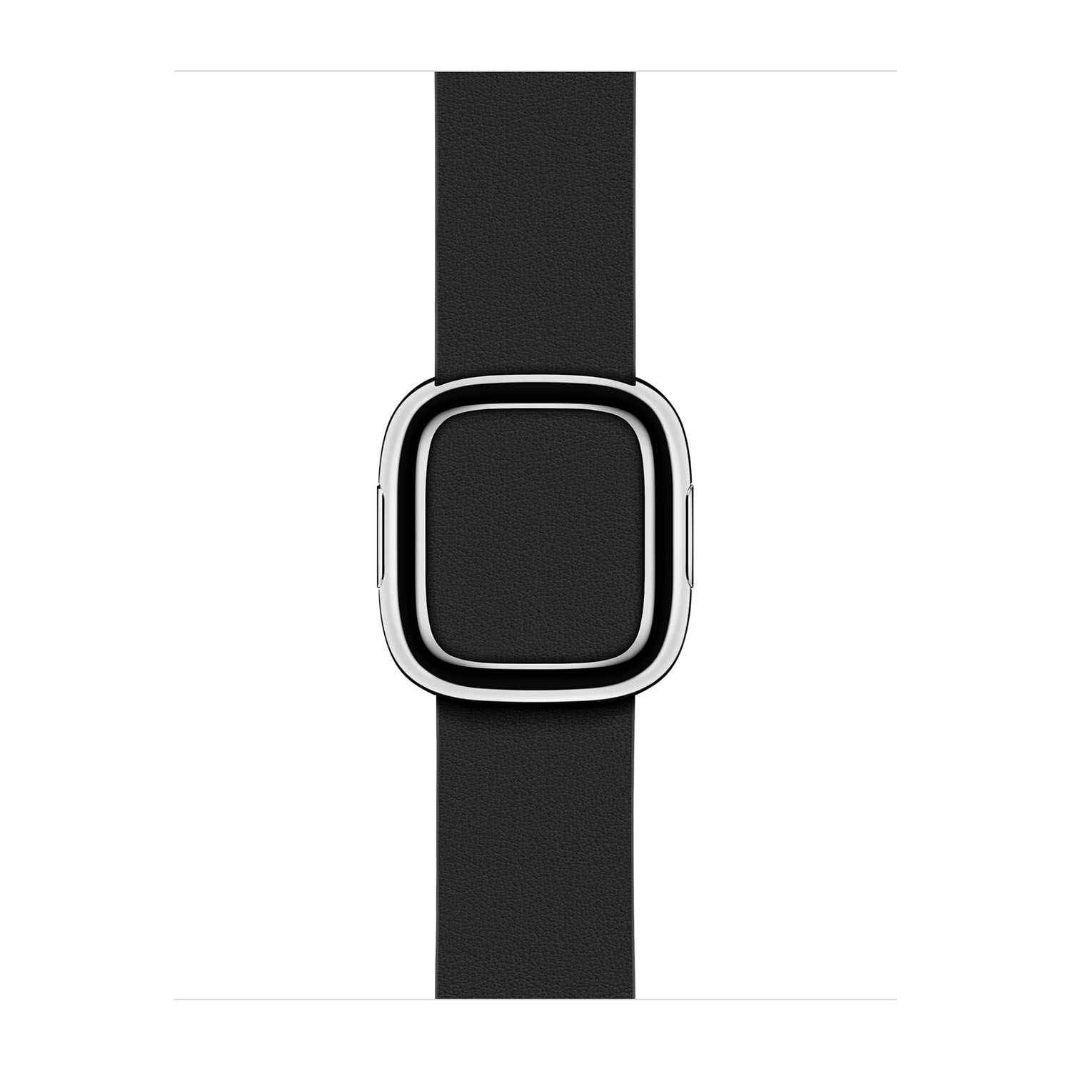 Apple Pasek z klamrą nowoczesną w kolorze czarnym do koperty 38mm / 40mm / 41mm / 42mm - rozmiar L