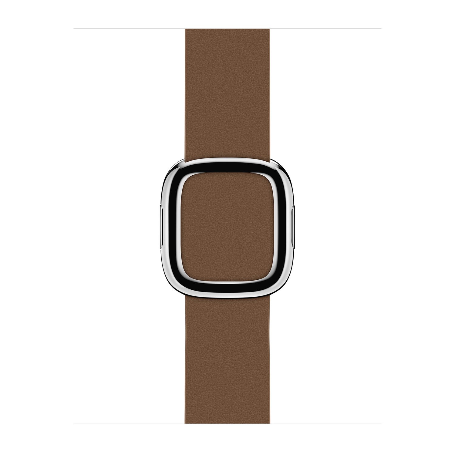 Apple Pasek z klamrą nowoczesną w kolorze brązu do koperty 38mm / 40mm / 41mm / 42mm - rozmiar L