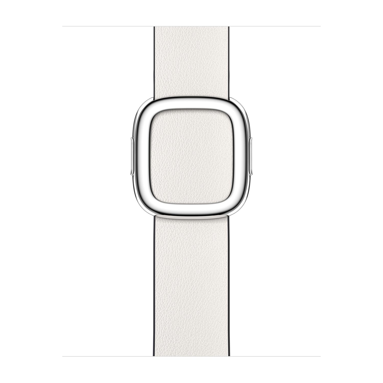 Apple Pasek z klamrą nowoczesną w kolorze kredy do koperty 38mm / 40mm / 41mm / 42mm - rozmiar L