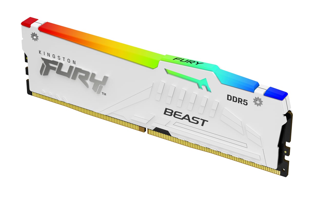 Kingston Technology FURY Beast RGB moduł pamięci 32 GB 1 x 32 GB DDR5 2800 MHz KF556C36BWEA-32
