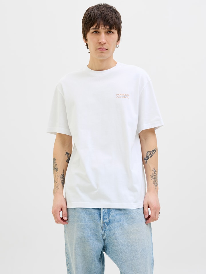 Jack & Jones Koszulka w kolorze białym