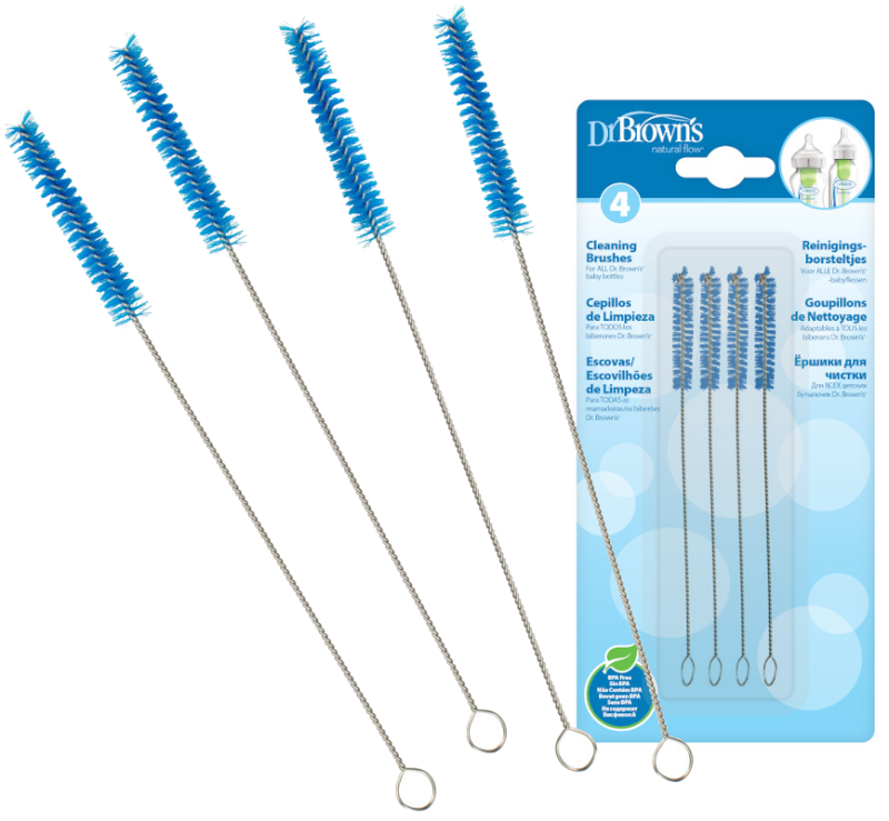 DR BROWN'S SZCZOTECZKA DO CZYSZCZENIA SŁOMEK 4szt.