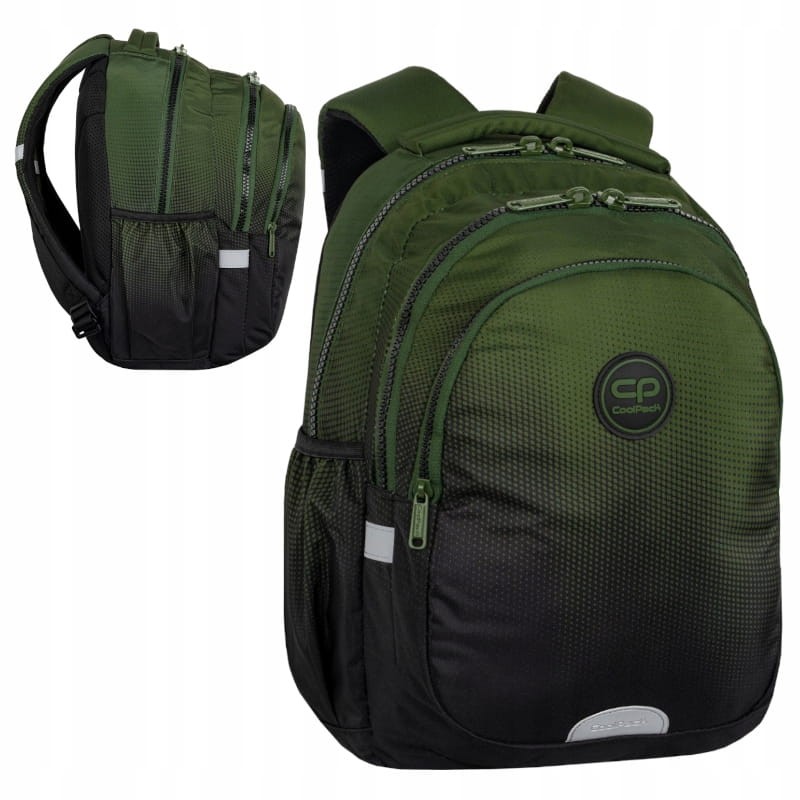 Coolpack Jerry Plecak Szkolny Młodzieżowy Gradient Grass 3-komorowy