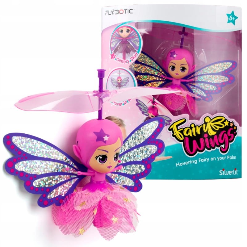 Fairy Wings Latająca Wróżka Różowa Silverlit 6+