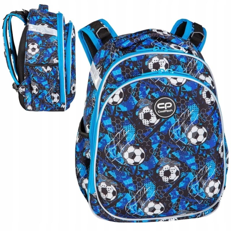 Coolpack Turtle Plecak Szkolny Usztywniany Soccer 25l